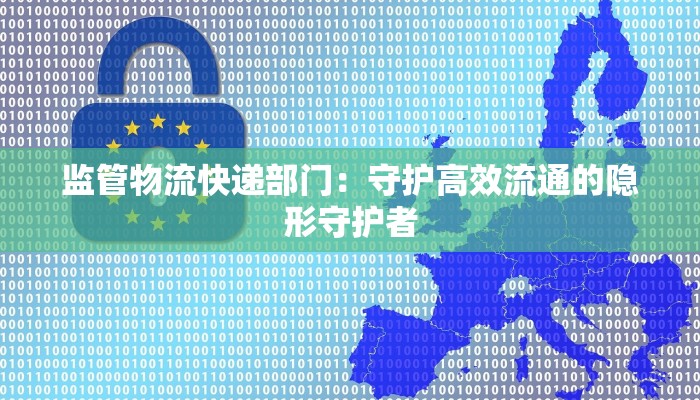 监管物流快递部门：守护高效流通的隐形守护者